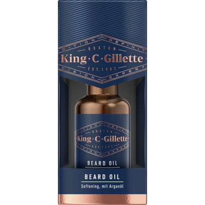 Gillette King C.Gillette Bartöl 30ML 