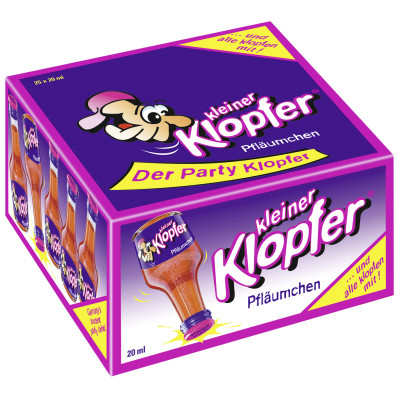 Kleiner Klopfer Pfläumchen 25ST 0,5L 