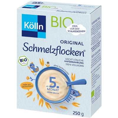 Kölln Bio Schmelzflocken ab dem 5.Monat 250G 