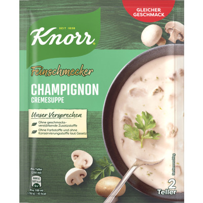 Knorr Feinschmecker Champignon Cremesuppe 45G 