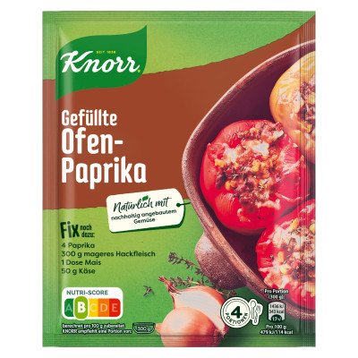 Knorr Fix Gefüllte Ofen-Paprika 43G 