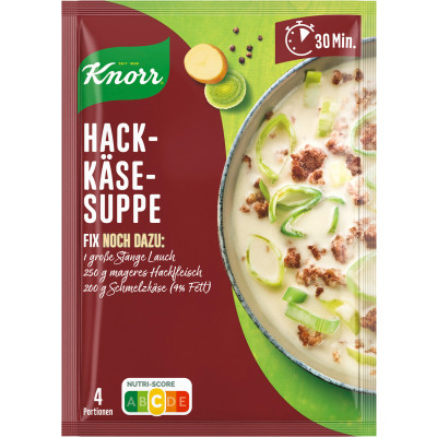 Knorr Fix Hackfleisch Käse-Suppe 58G 
