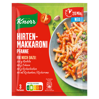 Knorr Fix Hirtenmakkaroni Pfanne 40G 