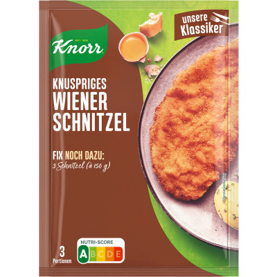 Knorr Fix Knuspriges Wiener Schnitzel 90G 