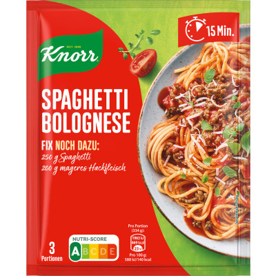 Knorr Fix Spaghetti Bolognese 40G 