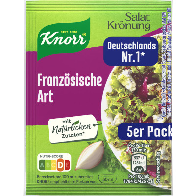 Knorr Salatkrönung Französische Art 5ST 