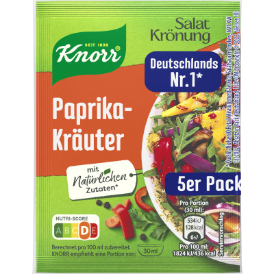 Knorr Salatkrönung Paprika-Kräuter 5ST 