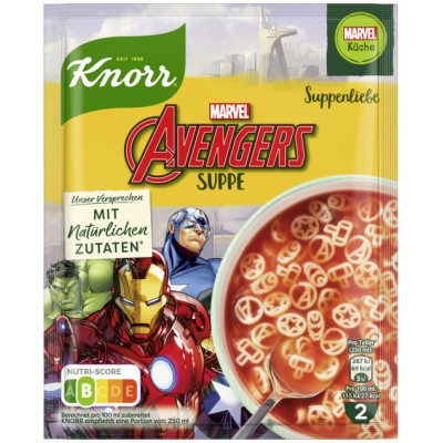 Knorr Suppenliebe Avengers 41G 