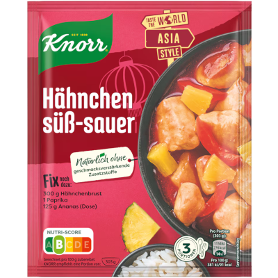 Knorr Fix Hähnchen süß sauer 61G 