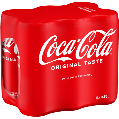 Coca-Cola 6x 0,33L Dose 
