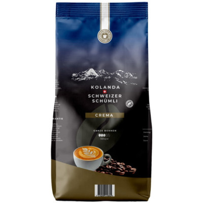 Schweizer Schümli Kolanda Crema ganze Bohnen 1KG 