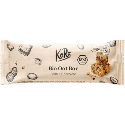 KoRo Bio Oat Bar Peanut Chocolate 60G 