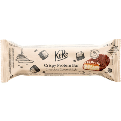 KoRo Crispy Bar Chocolate Caramel 60G 
