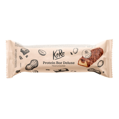KoRo Protein Bar Deluxe with Peanut Butter 55G 