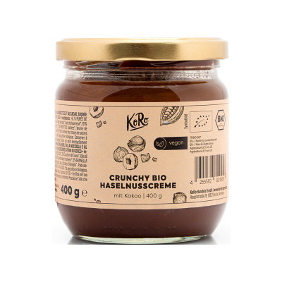 Koro Bio Crunchy Hasenusscreme Kakao 400G 