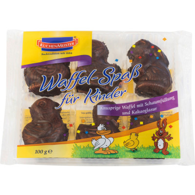 KuchenMeister Waffelspaß für Kinder 100G 
