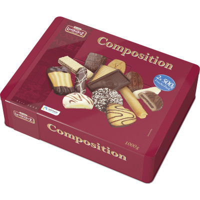 Lambertz Gebäckmischung Composition 2ST 1KG 