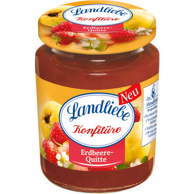 Landliebe Konfitüre Erdbeere-Quitte 200G 