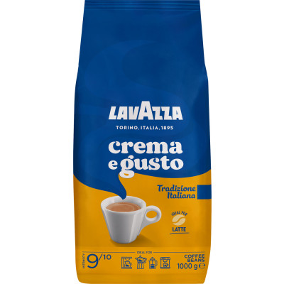 Lavazza Espresso Crema e Gusto Tradizione Italiana Bohnen 1KG 