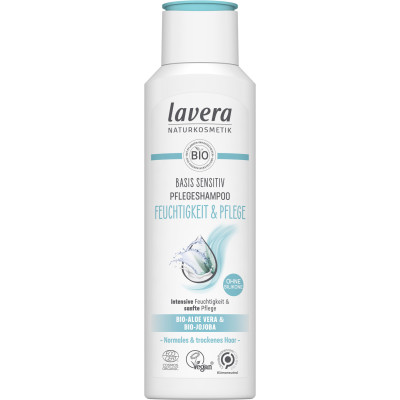 Lavera Naturkosmetik Pflegeshampoo Basis Sensitiv Feuchtigkeit & Pflege 250ML 