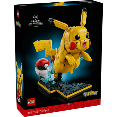 Lego Pokemon Pikachu & Poké Ball 