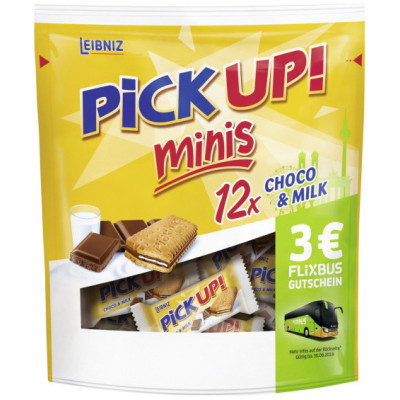 Leibniz Pick UP! Mini Choco & Milk 12ST 127G 