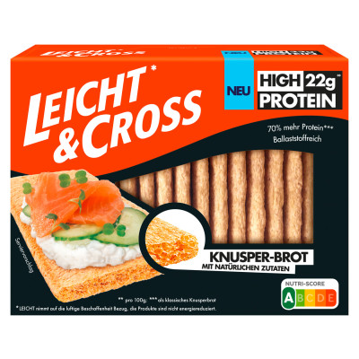 Leicht & Cross Knusperbrot High Protein 115G 