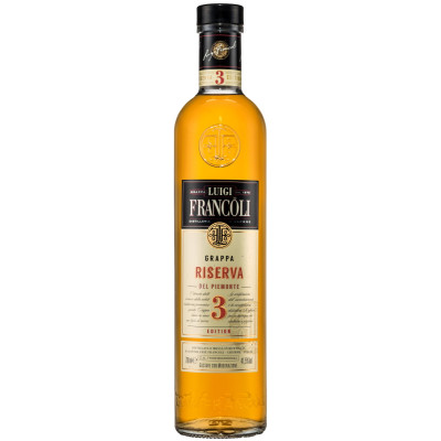 Francoli Grappa Riserva 3 anni 41,5% 0,7L 