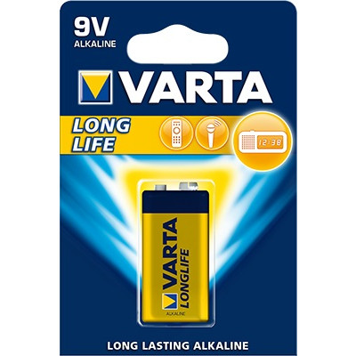 Varta Longlife 9V E-Block Batterie Type 4122 