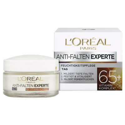 L'Oreal Anti-Falten-Experte Stärkende Pflege Tag 65+ 50ML 