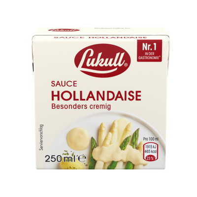 Lukull Sauce Hollandaise 250ML 
