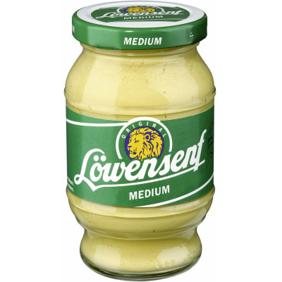 Löwensenf Senf medium würzig 250ML 