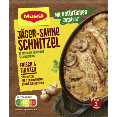 Maggi Fix Jäger Sahne Schnitzel 27G 