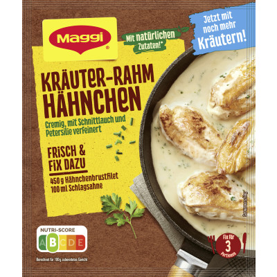 Maggi Fix Kräuter Rahm Hähnchen 35G 