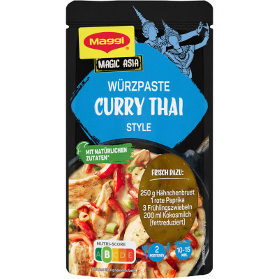 Maggi Food Travel Curry Thai Style 65G 