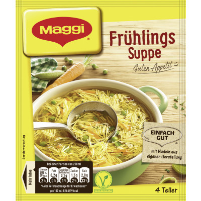 Maggi Guten Appetit! Frühlings Suppe ergibt 1L 