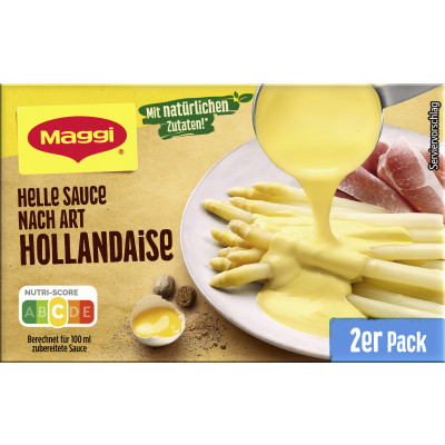 Maggi Helle Sauce nach Art Hollandaise ergibt 2x 250ML 