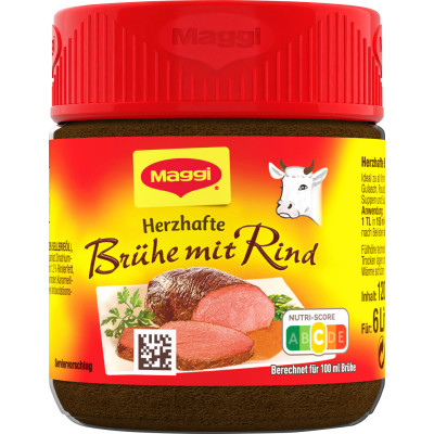 Maggi Herzhafte Brühe mit Rind 120G 