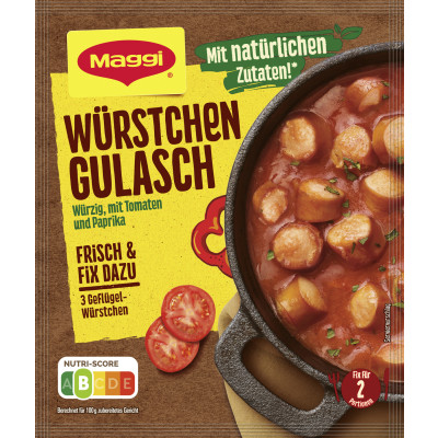 Maggi Würstchen Gulasch 30G 