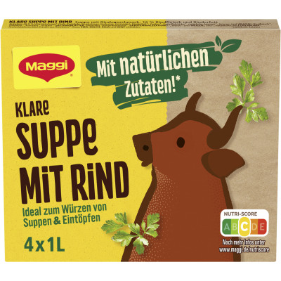 Maggi Klare Suppe mit Rind für 4L 80G 