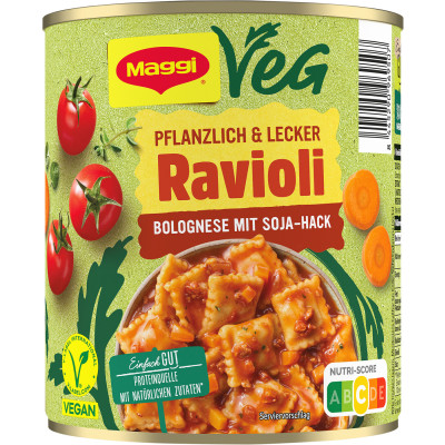 Maggi Veg Ravioli Bolognese 800G 
