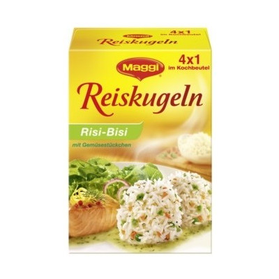Maggi Reiskugeln Risi-Bisi mit Gemüsestückchen 4x 31,25G 