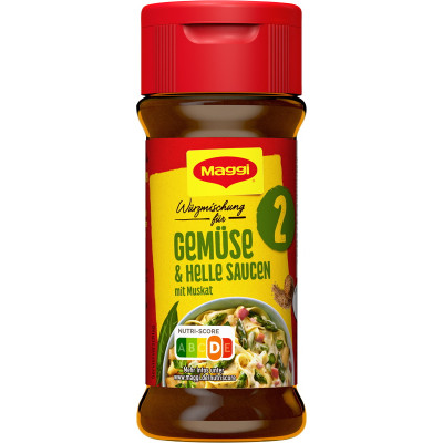 Maggi Würzmischung 2 - Gemüse und helle Saucen 78G 