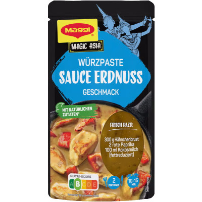 Maggi Food Travel Sauce Erdnuss Style 65G 