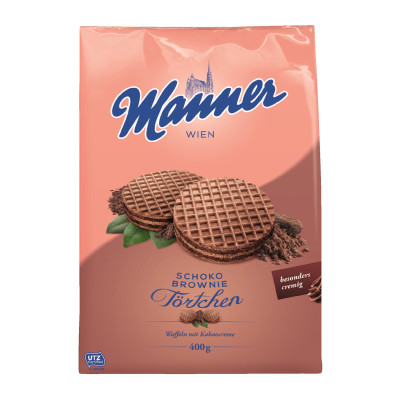 Manner Schoko Brownie Törtchen 400G 