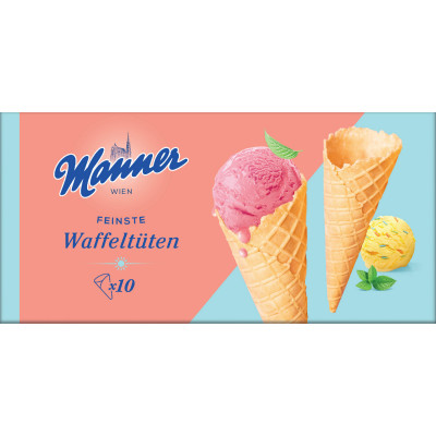 Manner Waffeltüten 10ST 125G 