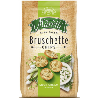 Maretti Bruschette Sour Cream & Onion 150G 