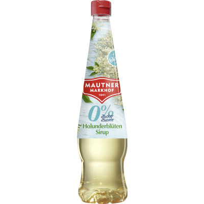Mautner Markhof Holunderblütensirup ohne Zuckerzusatz 0,7L 