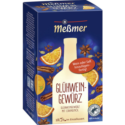 Meßmer Glühweingewürz 18ST 27G 