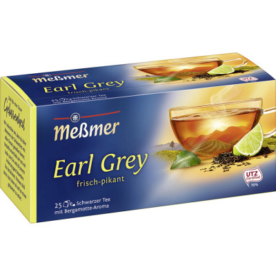 Meßmer Tee Earl Grey 25ST 43,8G 